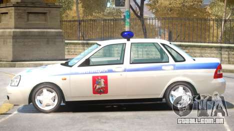 Lada Priora Police para GTA 4