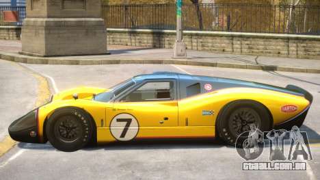 1967 Ford GT40 V1 PJ3 para GTA 4