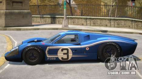 1967 Ford GT40 PJ2 para GTA 4