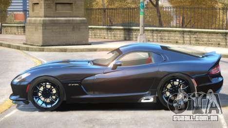 Dodge Viper SRT TA para GTA 4