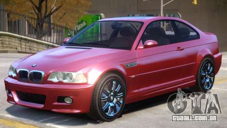 BMW M3 E46 Stock para GTA 4