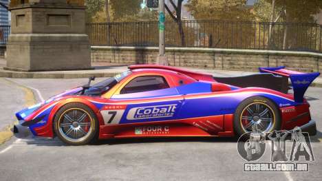 Pagani Zonda R PJ1 para GTA 4