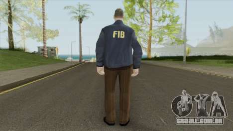 FIB Agent Skin para GTA San Andreas
