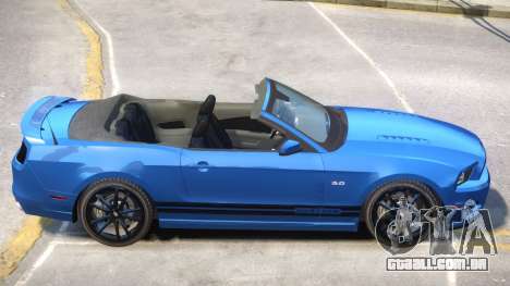 Ford Mustang GT Cabrio para GTA 4