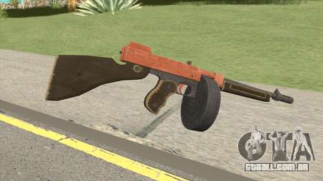 Edinburgh Gusenburg Sweeper GTA V (Orange) V2 para GTA San Andreas