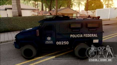 Lenco Bearcat G3 Policia Federal para GTA San Andreas