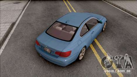 BMW E92 325i LCI 2010 para GTA San Andreas