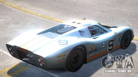 1967 Ford GT40 V1 PJ6 para GTA 4