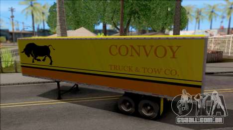 Trailer Livingston Truck Convoy para GTA San Andreas