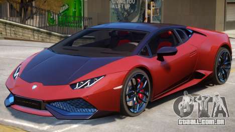 Lamborghini Huracan V1 para GTA 4