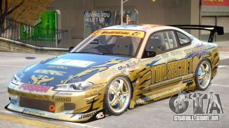 Nissan Silvia S15 V2 PJ para GTA 4