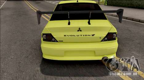 Mitsubishi Lancer Evolution VII 2002 2F2F para GTA San Andreas