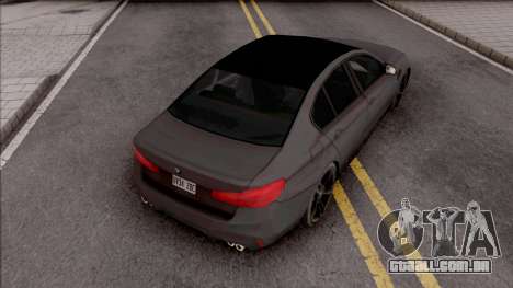 BMW M5 2019 para GTA San Andreas