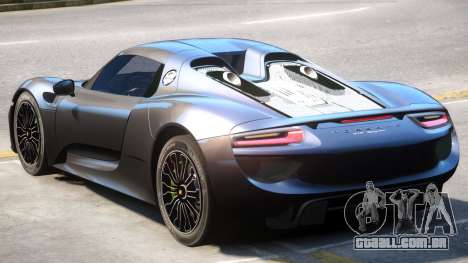 Porsche 918 Spyder V1 para GTA 4