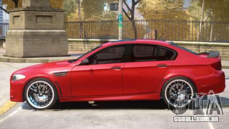 BMW M5 F10 R1 para GTA 4