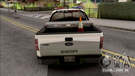 Ford F-150 2013 Red County Sheriff Office para GTA San Andreas