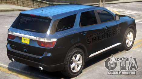 Dodge Durango Sheriff para GTA 4