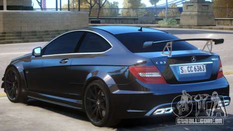 Mercedes Benz C63 V2 para GTA 4