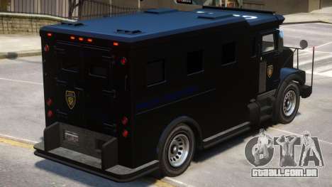 SWAT Armored Van para GTA 4