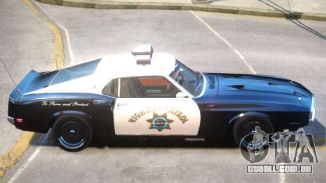 1969 Shelby GT500 Police para GTA 4