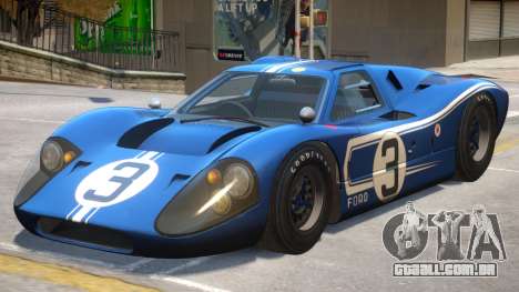 1967 Ford GT40 PJ2 para GTA 4