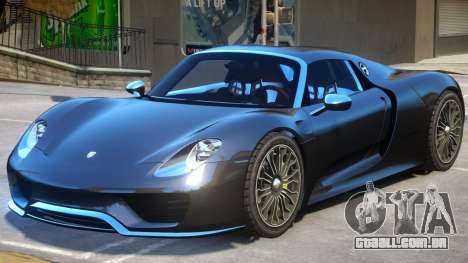 Porsche 918 Spyder V1.1 para GTA 4