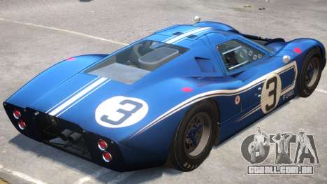 1967 Ford GT40 PJ2 para GTA 4