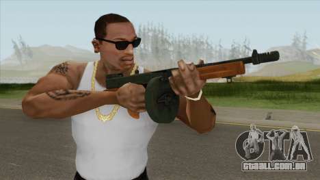 Thompson M1928 Drum (Day Of Infamy) para GTA San Andreas