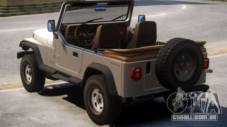 Jeep Wrangler V2 para GTA 4