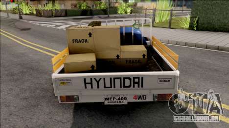Hyundai Accent Pick Up para GTA San Andreas