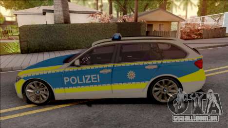 BMW 335i F31 Polizei para GTA San Andreas