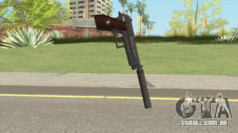 Hawk And Little Pistol GTA V Black (New Gen) V7 para GTA San Andreas