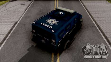 Lenco Bearcat G3 Policia Federal para GTA San Andreas