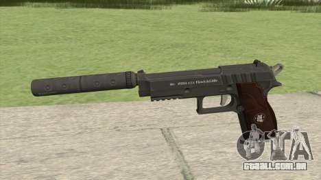 Hawk And Little Pistol GTA V Black (New Gen) V6 para GTA San Andreas