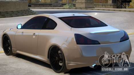 Infiniti G37 V1 para GTA 4