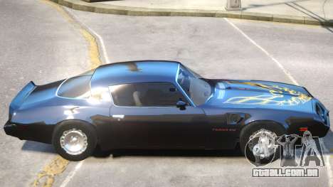 1980 Pontiac TransAm para GTA 4