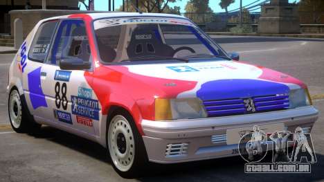 Peugeot 205 Sport PJ para GTA 4