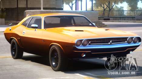 1971 Challenger V1 para GTA 4