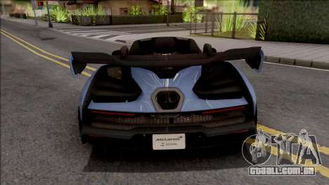 McLaren Senna 2018 para GTA San Andreas