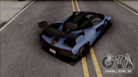 McLaren Senna 2018 para GTA San Andreas