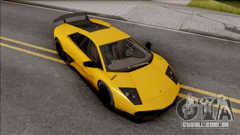 Lamborghini Murcielago LP670-4 SV para GTA San Andreas