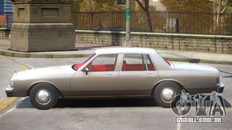 1989 Chevrolet Caprice V2 para GTA 4