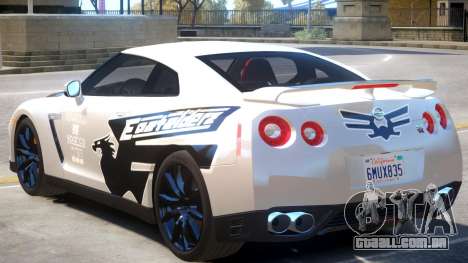 Nissan GT-R V2 PJ2 para GTA 4