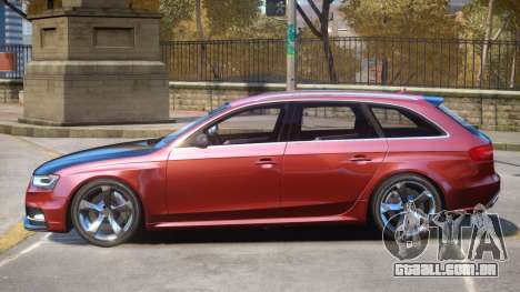 Audi RS4 Avant V1.3 para GTA 4