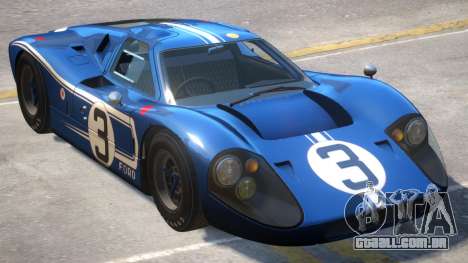 1967 Ford GT40 PJ2 para GTA 4