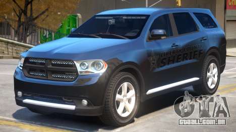 Dodge Durango Sheriff para GTA 4