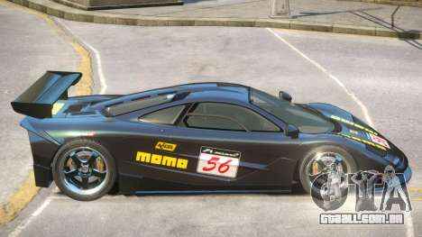 McLaren F1 V1 PJ4 para GTA 4