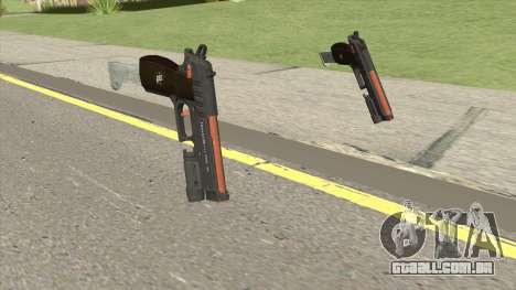 Hawk And Little Pistol GTA V (Orange) V5 para GTA San Andreas