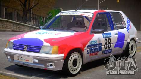 Peugeot 205 Sport PJ para GTA 4