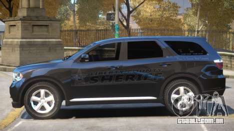 Dodge Durango Sheriff para GTA 4